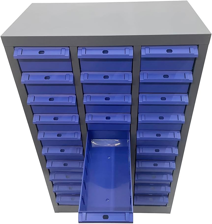 30 Drawers Parts Cabinet Bolt Bin Cabinet Nuts and Bolts Storage Bins with Large Drawers