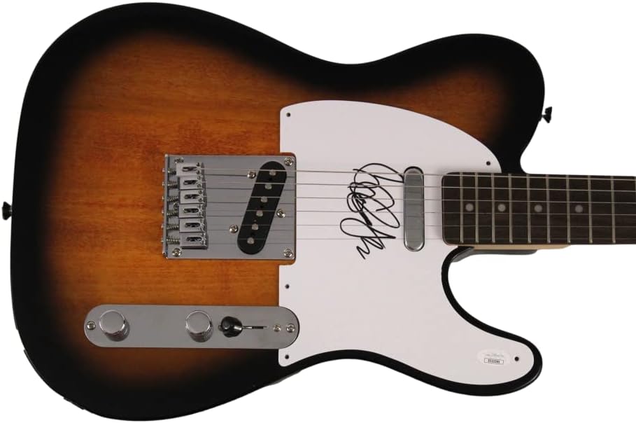 GARY CLARK JR SIGNED AUTOGRAPH FULL SIZE FENDER TELECASTER ELECTRIC GUITAR W/JAMES SPENCE JSA AUTHENTICATION - WORRY NO MORE, 110, BLAK AND BLU, THE STORY OF SONNY BOY SLIM, THIS LAND, VERY RARE