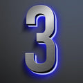 LED House Numbers, Modern Illuminated House Address Numbers For Outside, Lighted House Numbers Signs, Waterproof Backlit LED Address Numbers For House,18 Inch/450mm,3