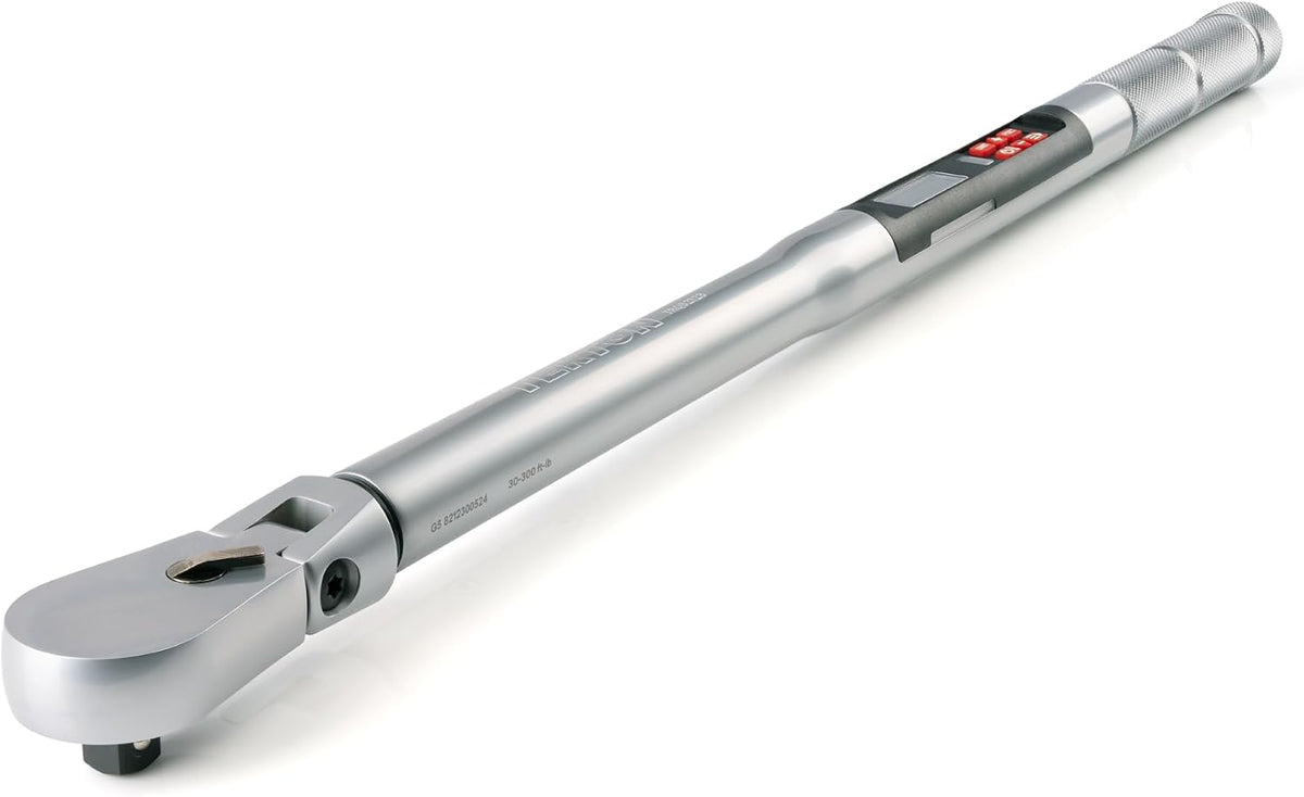 TEKTON 1/2 Inch Drive 90-Tooth Flex Head Dual-Direction Electronic Torque Wrench (30-300 ft-lb) | TRQ82123