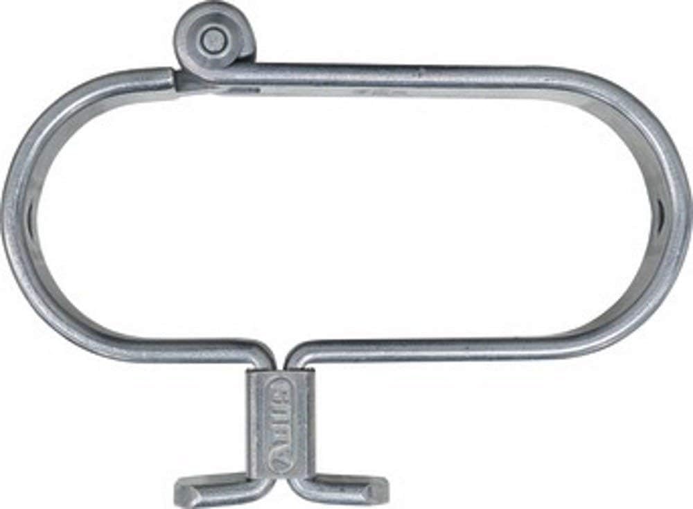 ABUS 76824 Gatesec Hasp, Black, Manual Lever Switch, Steel