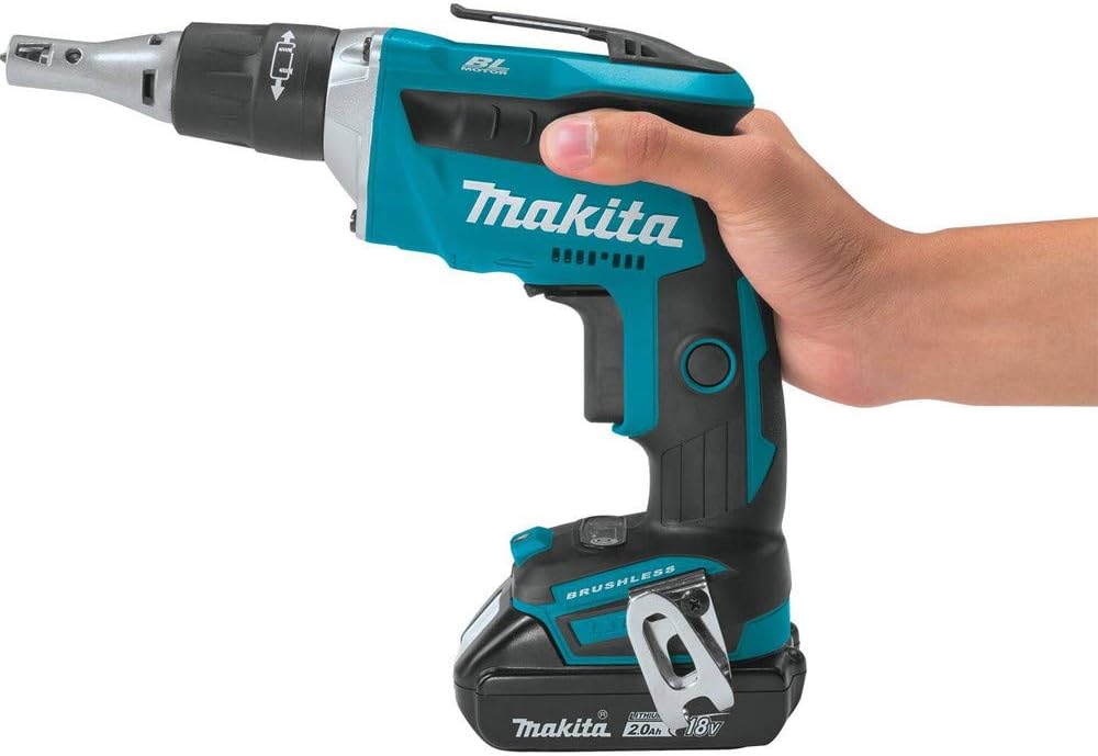Makita XSF03R 18V LXT Lithium-Ion COMPACT Brushless Cordless Drywall Screwdriver Kit (2.0Ah)