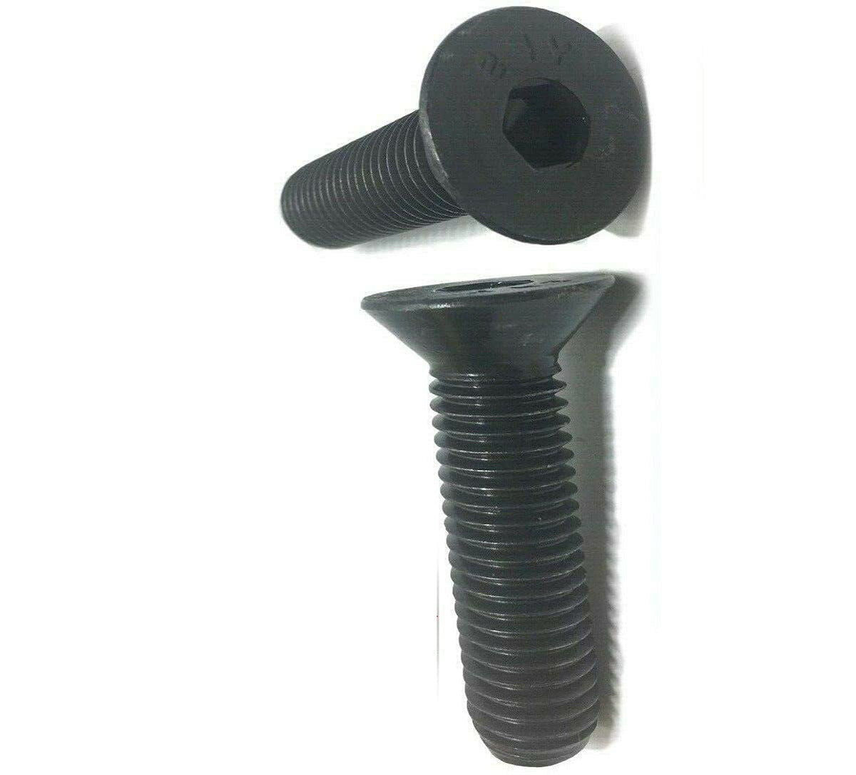 Pr-Mch Package of 2500, 8-32 x 1 1/4' Flat Head Cap Screw Black Oxide Thread Socket Set Kit #DR-D8721D