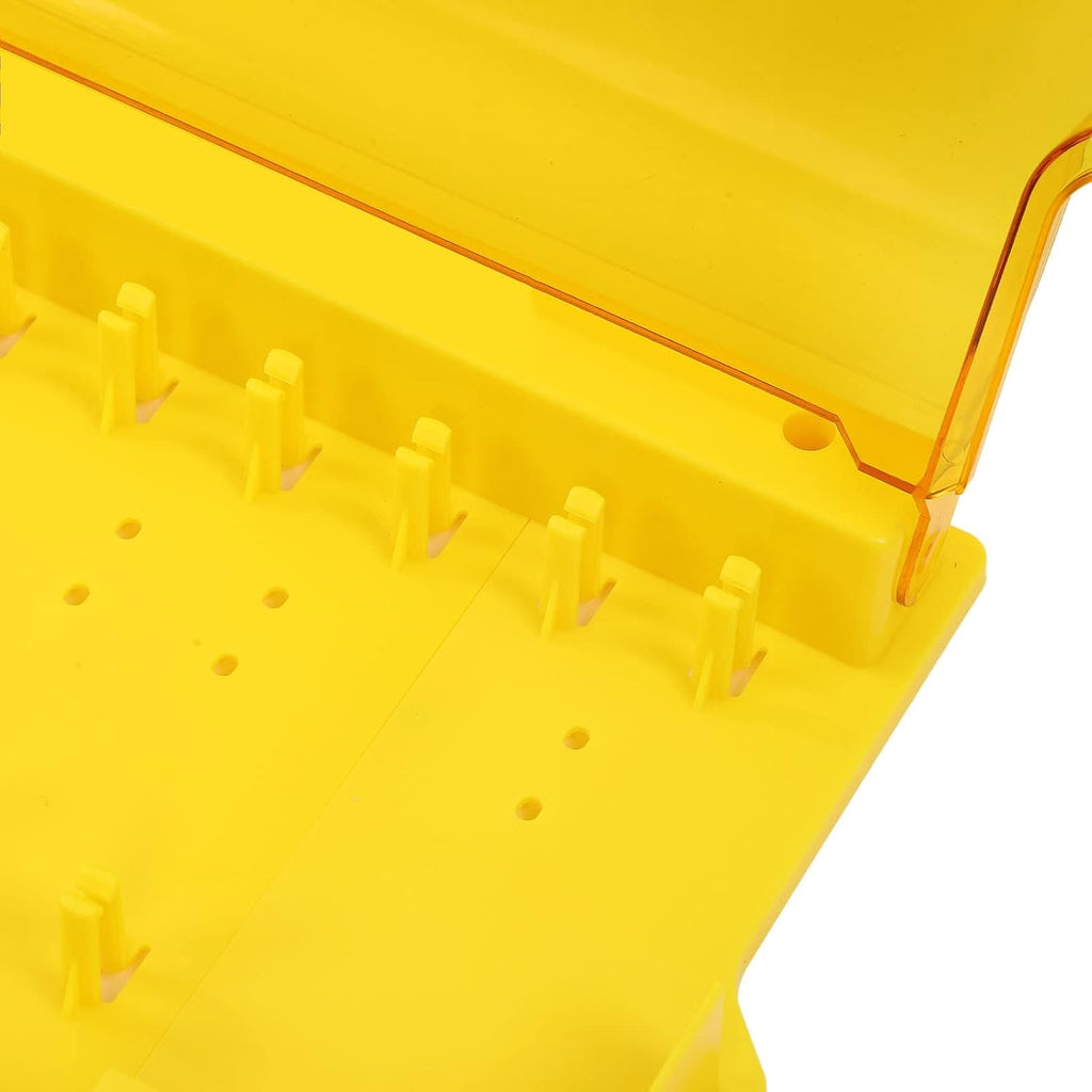 Semme Lockout Tagout Station Complete Kit with Padlocks Keys Hasps and Hangtags Secure Visual Management for Factory