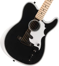 Fender Limited-edition Jack White Triplesonic Acoustasonic Telecaster - Blacktop Arctic White