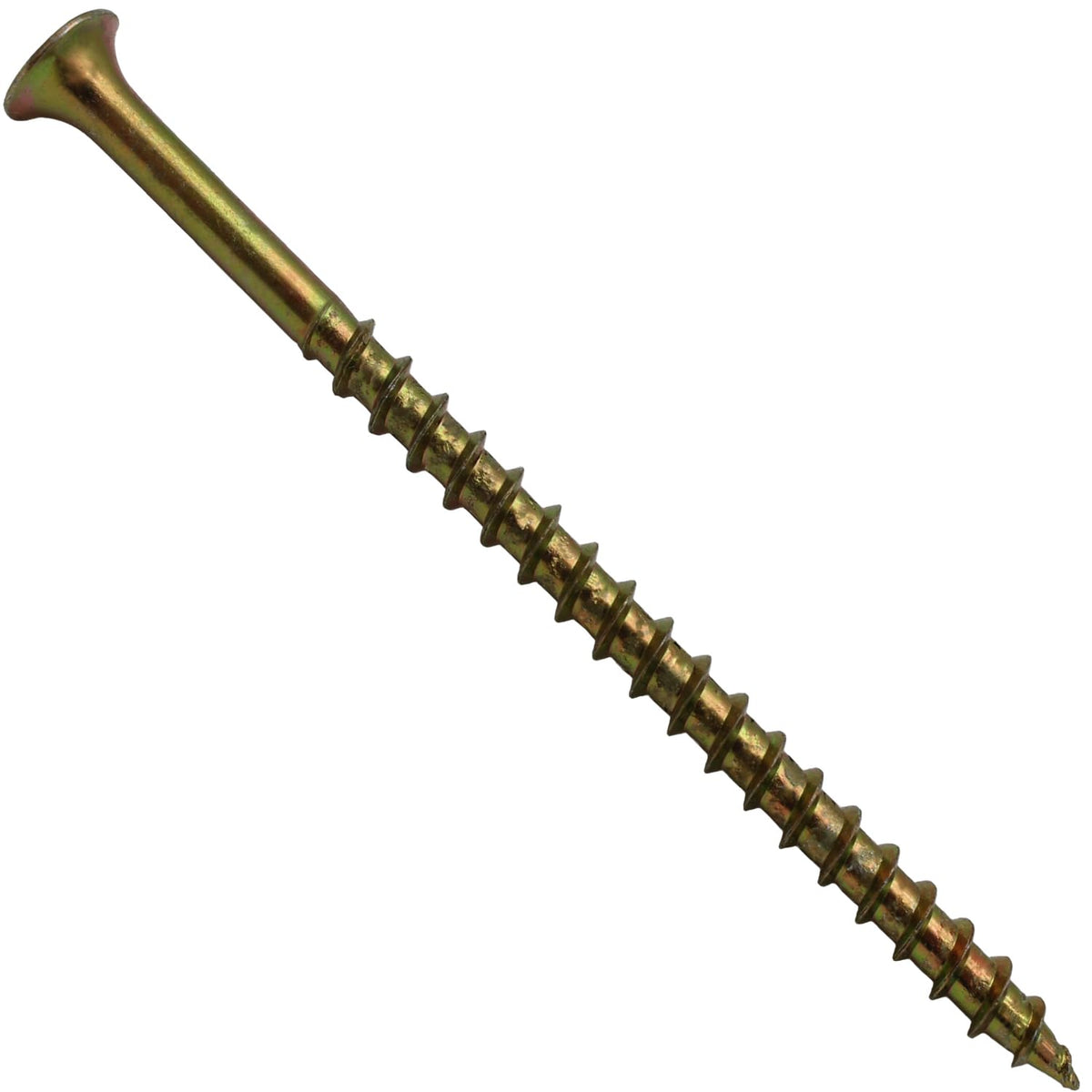 #10 x 3-1/2' Yellow ZINC COARSE Thread Drywall, Gypsum Board, Sheet Rock, Plasterboard Screws. CASE Qty 42 Boxes - 1,764 Screws