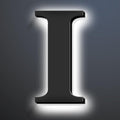 Backlit LED Illuminated Address Number 18 Inch, Lighted House Numbers, Lighted Home Address Numbers, Modern Metal House Numbers With Lights.