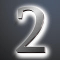 Backlit LED Illuminated House Address Numbers 20', Lighted House Numbers For A Safe And Modern, Large Modern Illuminated Address Numbers For Outside Street Yard,2