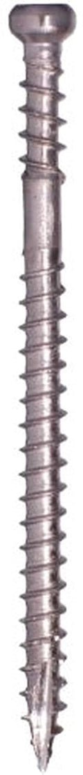 GRK 36077#8x2 Star Drive Trim Head 305 Stainless Steel RT Composite Exterior Trim Screws, 1200/Box