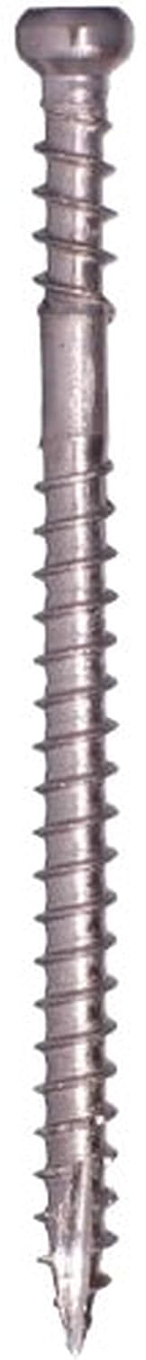 GRK 36077#8x2 Star Drive Trim Head 305 Stainless Steel RT Composite Exterior Trim Screws, 1200/Box