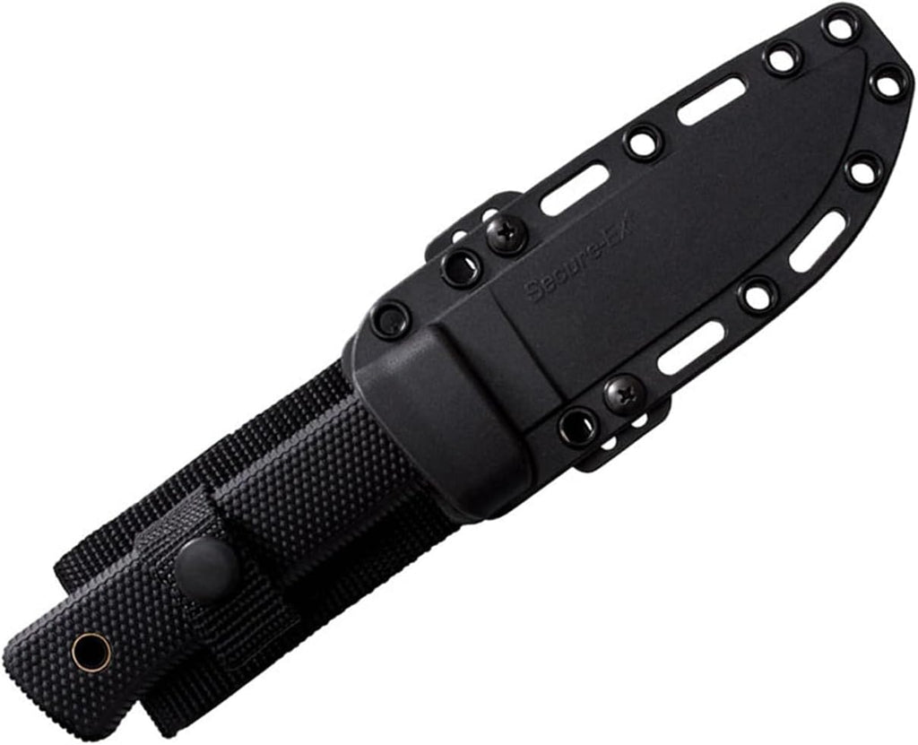 Cold Steel Master Hunter 4.5' CPM 3V Drop Point Razor-Sharp Blade 4.75' Kray-Ex Handle Hunting Fixed Blade Knife w/Secure-Ex Sheath