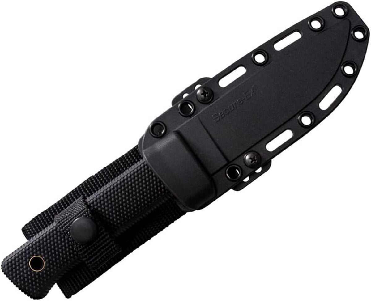 Cold Steel Master Hunter 4.5' CPM 3V Drop Point Razor-Sharp Blade 4.75' Kray-Ex Handle Hunting Fixed Blade Knife w/Secure-Ex Sheath