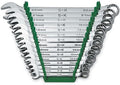 SK Tools USA 15 Piece, Regular, 12 Point, Metric SuperKrome® Combination Wrench Set 8MM - 22MM | 86265