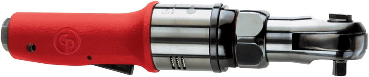 Chicago Pneumatic CP826 - Air Ratchet Wrench, 1/4 Inch, Composite Housing, Torque (Min/Max) 5.2-15.5/7-21 Nm, 250 RPM, Automotive Tools, Repair Shop, Mechanic Set