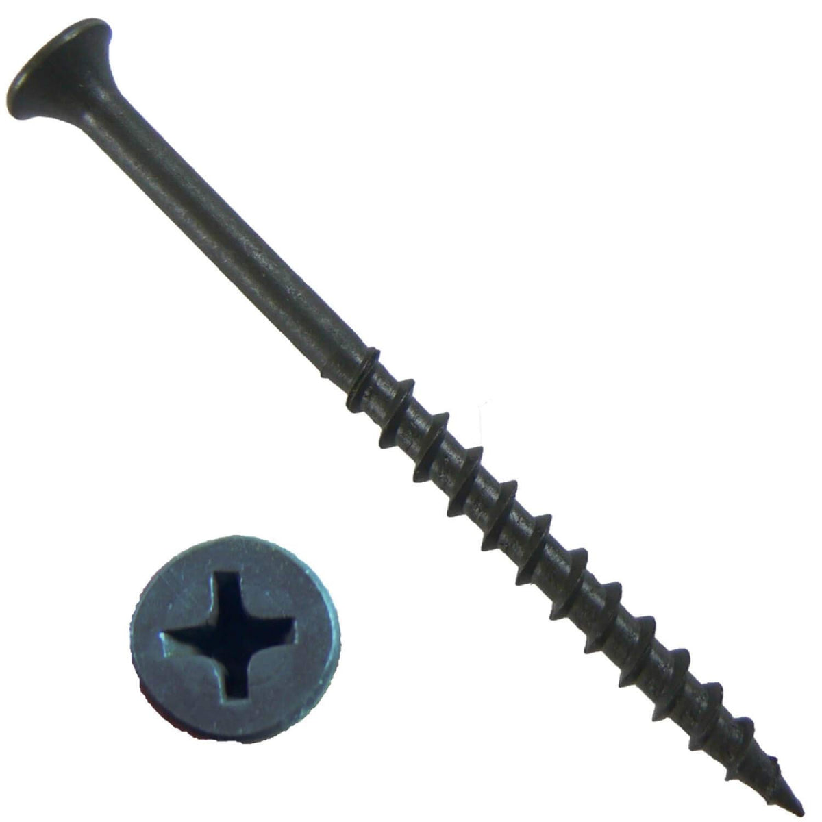 Gray Phosphate Drywall Screws: #8 x 2-1/2' COARSE Thread Drywall, Gypsum Board, Sheetrock, Plasterboard Screws. Use for Low Cost, All Purpose Wood Screws (21 POUNDS 2500 Approx. Screw Count)