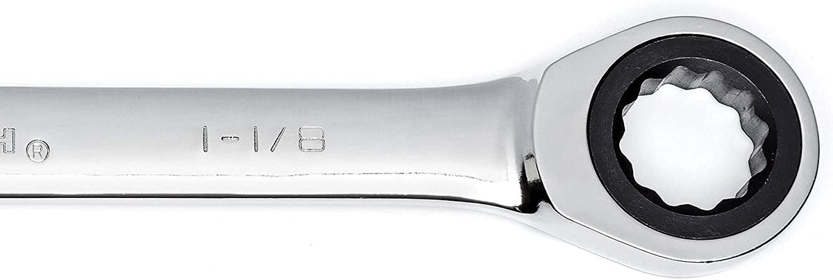 GEARWRENCH 12 Pt. Ratcheting Combination Wrench, 1-7/8' - 9054D