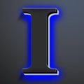 Illuminated LED Address Number 16 Inch, Backlit Illuminated LED House Number For Outside, Lighted Home Address Signs, Large Modern Metal House Number With Lights,I