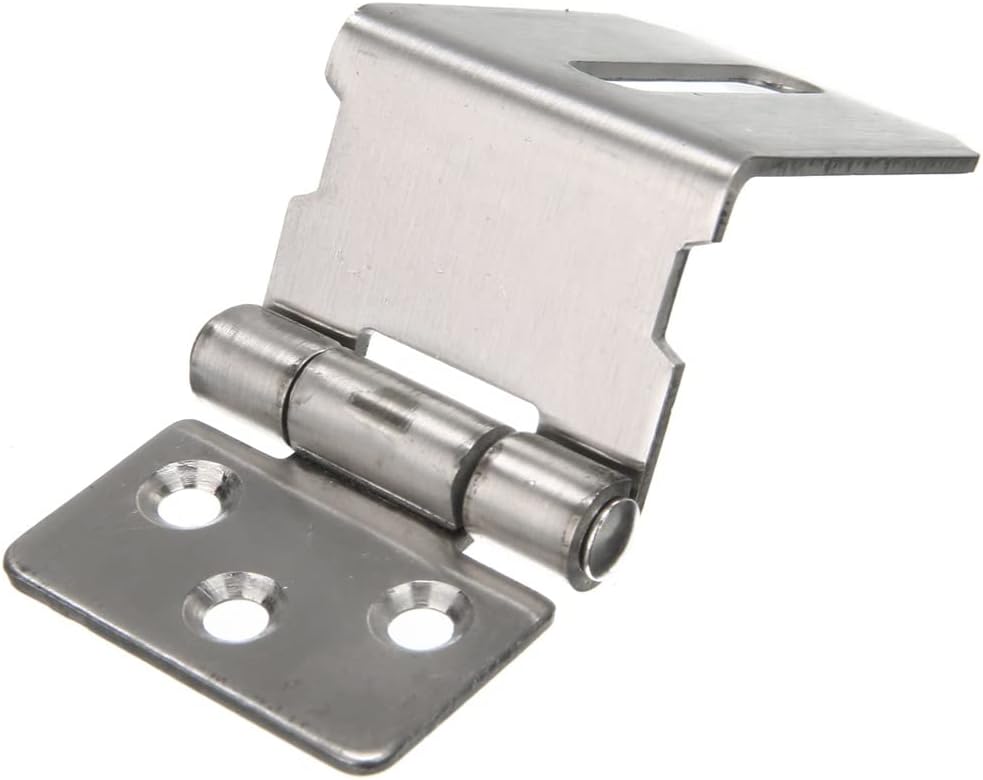 JSEIAJB Stainless Steel Door Lock Buckle Hasp Staple Gate Shed Latch Plate Clasp for Padlock Security