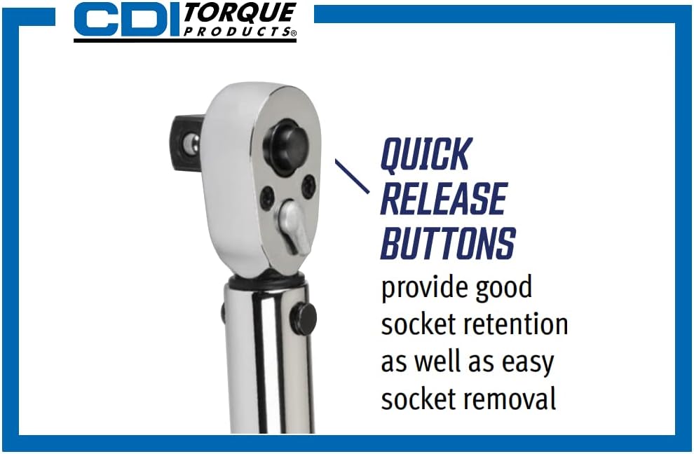 Cdi CDI Torque Wrench,1Dr,200-1000 ft.-lb.,70 in 10005MFRMH - 1 Each