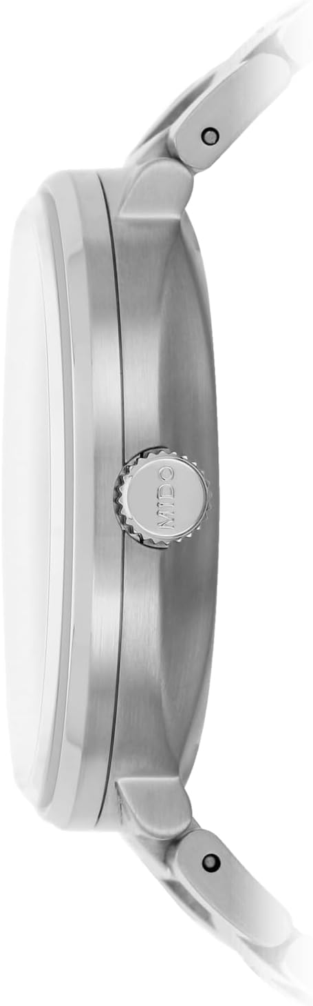 MIDO Commander Chronometer - COSC Certified Swiss Automatic Watch for Men - 40mm Stainless Steel Case