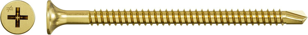 Simpson Strong-Tie DWFSD238PS DWFSD Drywall-to-CFS Screw (Collated) — #8 x 2-3/8 in. #2 Phillips, Yellow Zinc (1500-Qty)