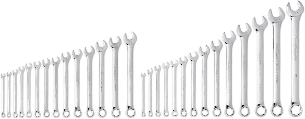 GEARWRENCH 28 Piece Combination Wrench Set, 6 Point, SAE & Metric, 81923 (Pack of 2)