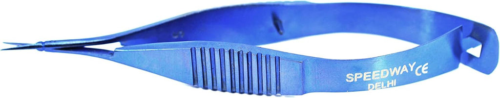 Vannas Scissors Straight 8 mm I Titanium I Approx 85 mm