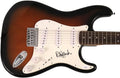DAVID MARKS SIGNED AUTOGRAPH FULL SIZE FENDER STATOCASTER ELECTRIC GUITAR W/ JAMES SPENCE JSA AUTHENTICATION - THE BEACH BOYS, SURFIN' SAFARI, SURFIN' U.S.A. SURFER GIRL, LITTLE DEUCE COUP, THAT'S WHY GOD MADE THE RADIO