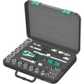 Wera - 5003596001 Zyklop 8100 SB 4 3/8-Inch SAE Ratchet Set, 38-Piece