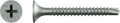 Simpson Strong-Tie DWFSDQ114PS DWFSD Drywall-to-CFS Screw (Collated) — #6 x 1-1/4 in. #2 Phillips, Quik Guard (2500-Qty)