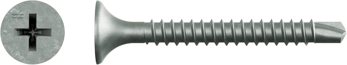 Simpson Strong-Tie DWFSDQ114PS DWFSD Drywall-to-CFS Screw (Collated) — #6 x 1-1/4 in. #2 Phillips, Quik Guard (2500-Qty)