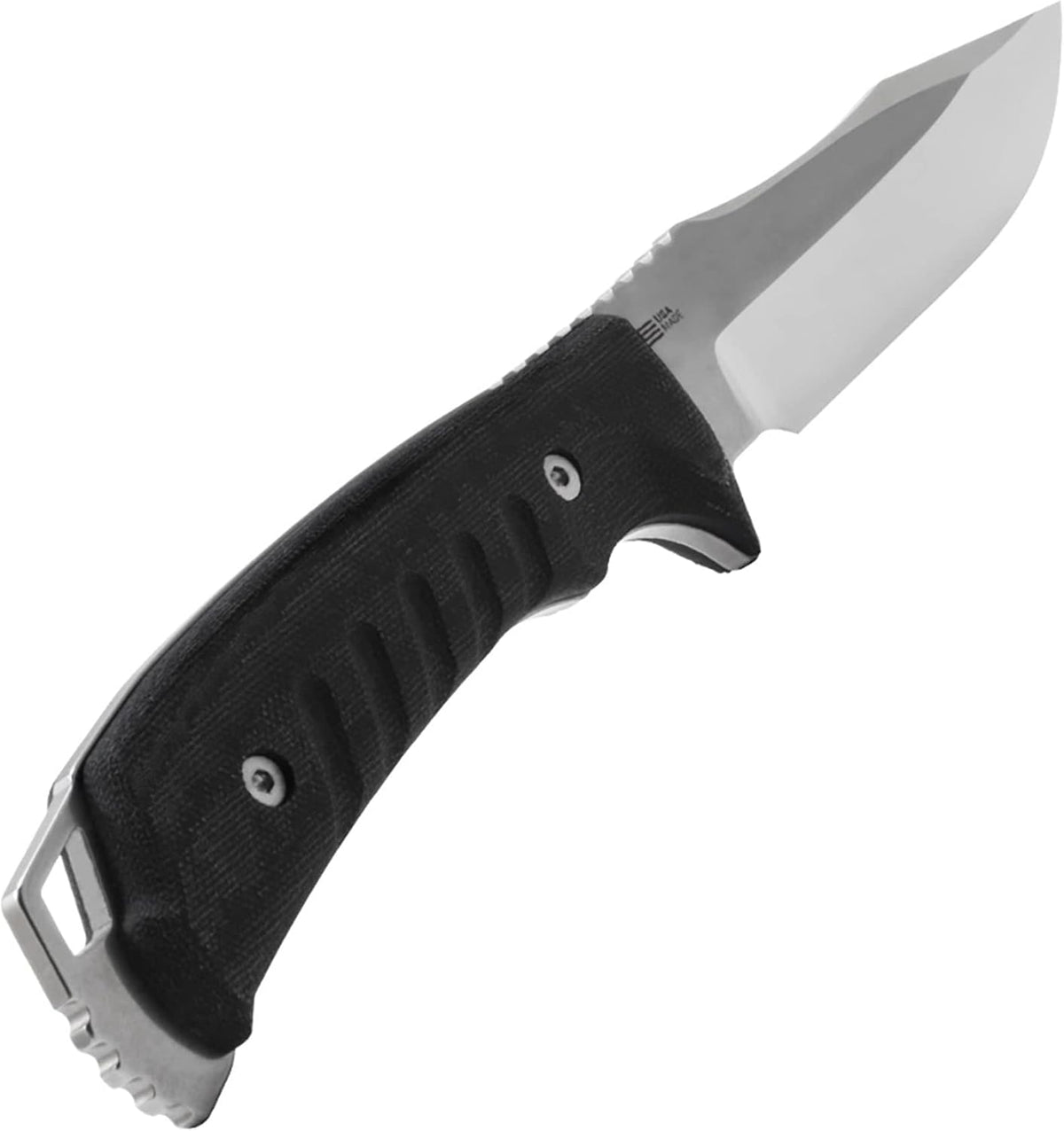 SOG Pillar Fixed Blade Knife- Full Tang 5 Inch S35VN Steel Blade Survival Knife, w/ Linen Micarta Handle and Kydex Sheath, Made in the USA (UF1001-BX)