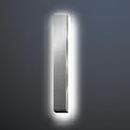 Backlit LED Illuminated House Numbers For Outside 18', Stainless Steel Modern Lighted Address Signs For Home, Illuminated Address Numbers, Brushed Silver, White Light,I