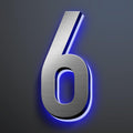 LED House Numbers, Modern Illuminated House Address Numbers For Outside, Lighted House Numbers Signs, Waterproof Backlit LED Address Numbers For House,18 Inch/450mm,6