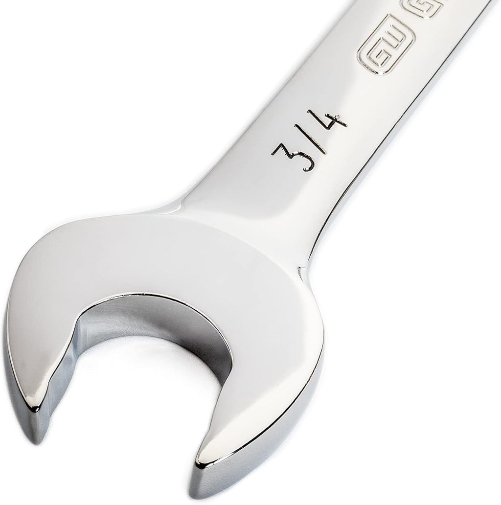 GEARWRENCH 3/4' 4 Degree Swing Arch 12 Point Ratcheting Combination Wrench - 86949 (Pack of 5)