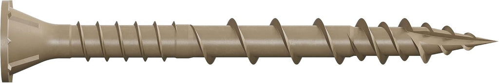 Simpson Strong-Tie DSVT2S Deck-Drive DSV Wood Screw (Collated) #10 x 2 in. T25 6-Lobe, Tan (1500-Qty)