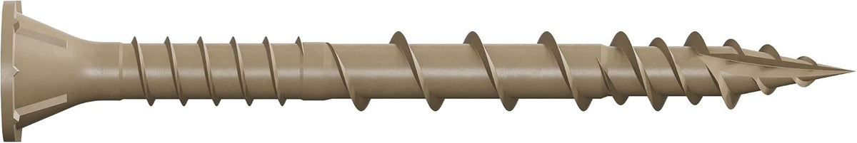 Simpson Strong-Tie DSVT2S Deck-Drive DSV Wood Screw (Collated) #10 x 2 in. T25 6-Lobe, Tan (1500-Qty)