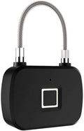 Fingerprint Lock Smart Waterproof Ideal for Gym Luggage Backpack Employee Locker Bike Suitcase Fence Hasp and Storage Back to School Supplies