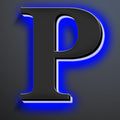 Illuminated House Numbers Increase Safety And Style 18 Inch, Backlit LED Address Number For Enhanced Visibility, Lighted Up Address Number, Modern Metal Signs,P