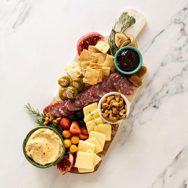 Di Bruno Bros Abbondanza Cheese & Charcuterie Gift Box: Charcuterie Boards Accessories with Cheese Block & Spreads, Italian Meat, Nuts, and more! Our Most Popular Food Gifts Box.