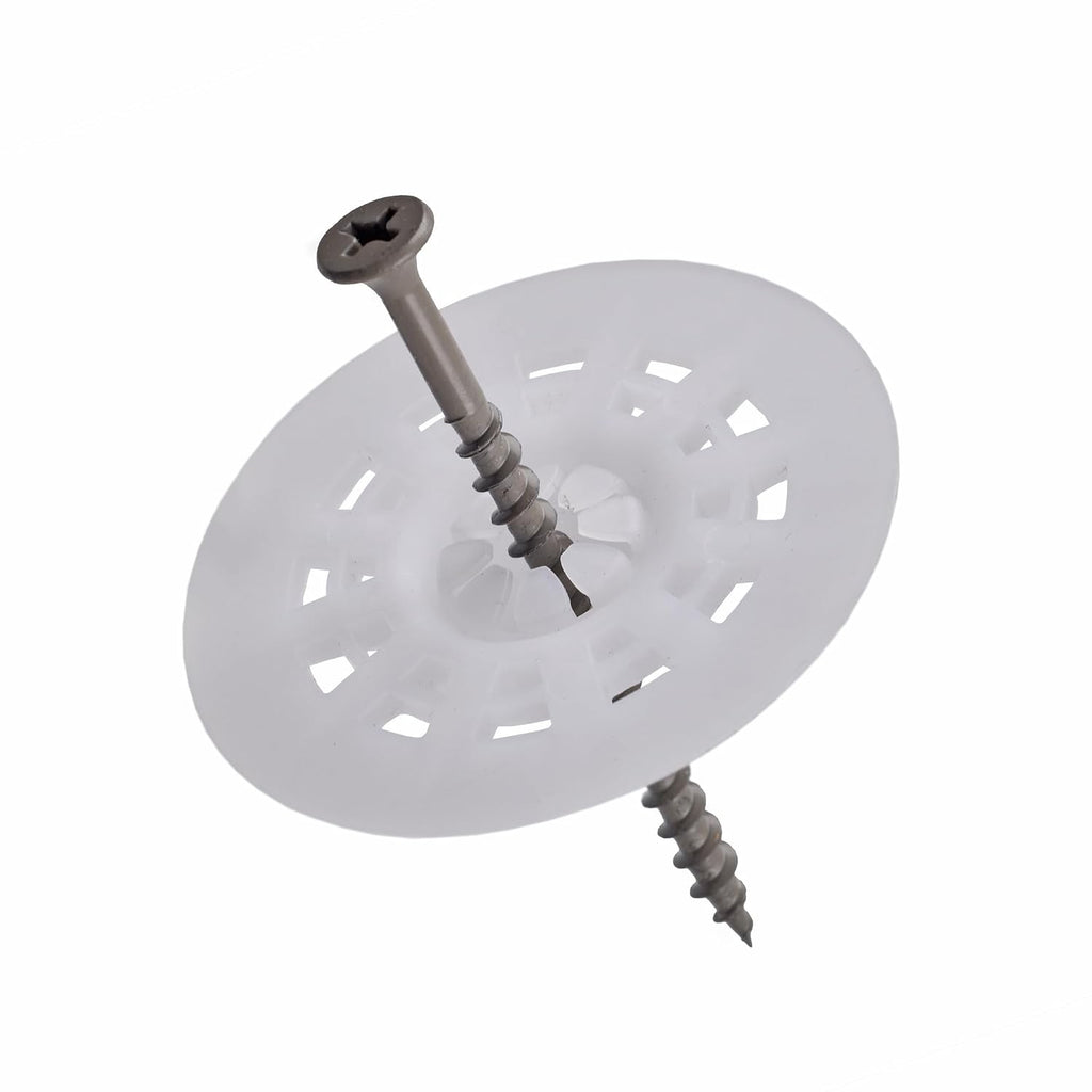 First Global Supply Mechanical Fasteners – Wood Screws with Grey Ruspert Coating – EIFS Screws for Secure Installation – Furniture Screws for Various Applications