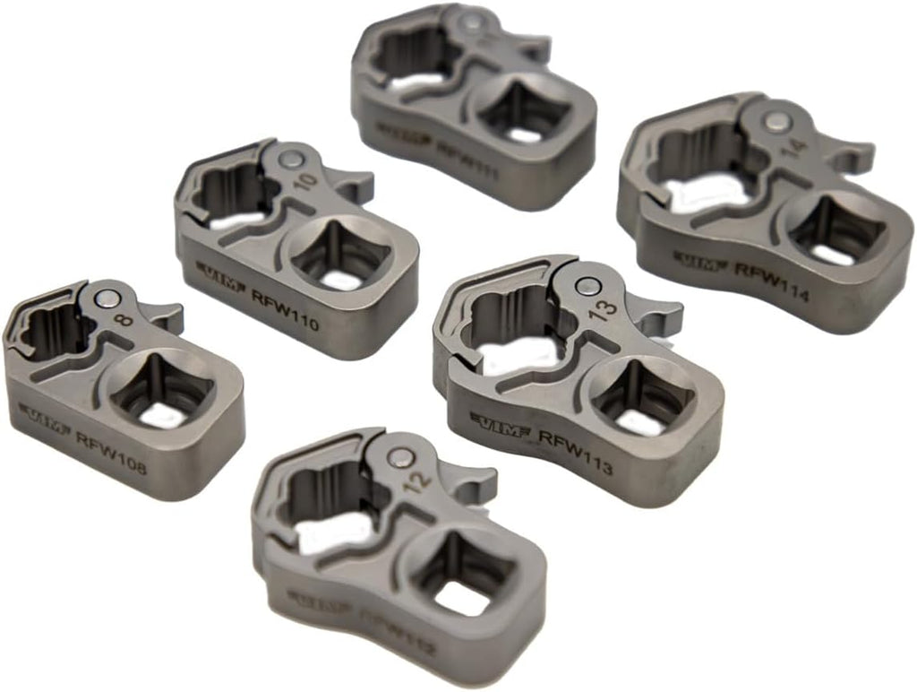Vim Tools 6 PC. 3/8'' DR. RATCHETING Flare NUT Wrench Set