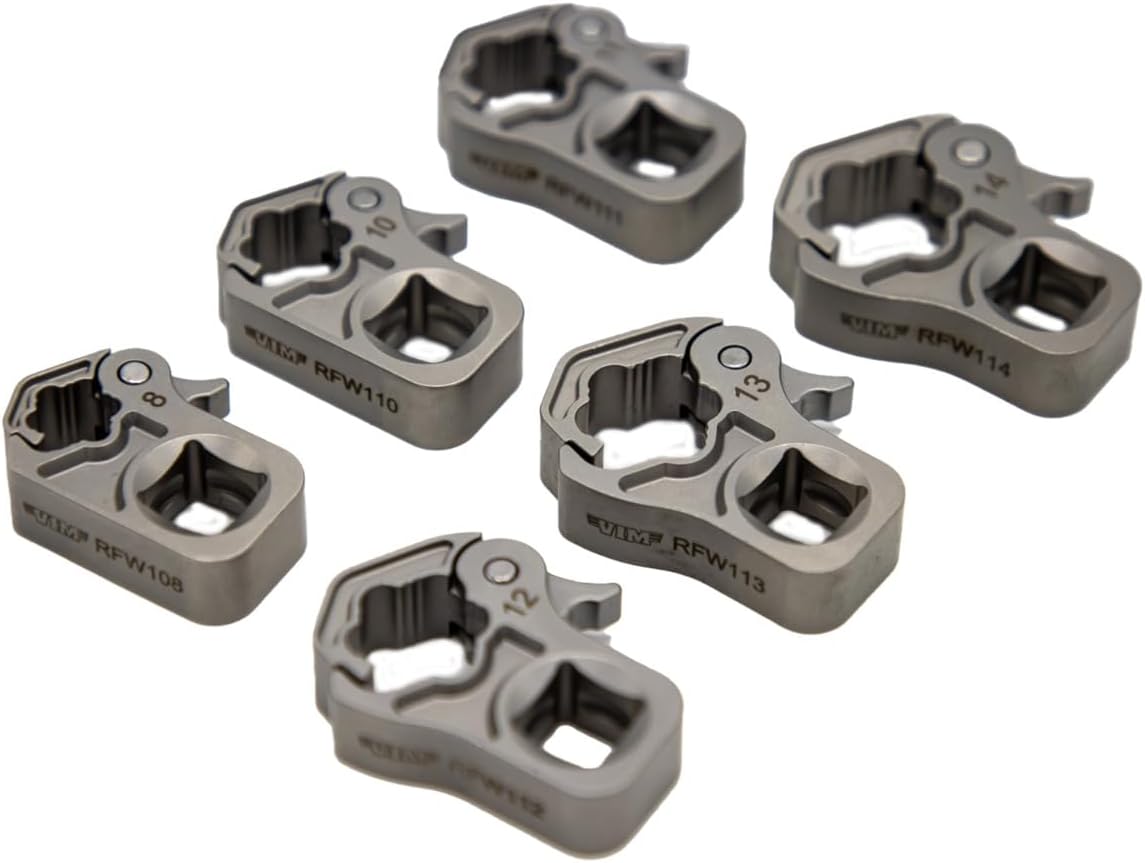 Vim Tools 6 PC. 3/8'' DR. RATCHETING Flare NUT Wrench Set