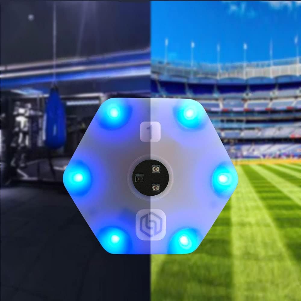 【queling】 ReactionX Reaction Training Light lamp Speed Agility Response Equipment Basketball Boxing fencingPhysical Rehabilitation of Flash Reflex traing System