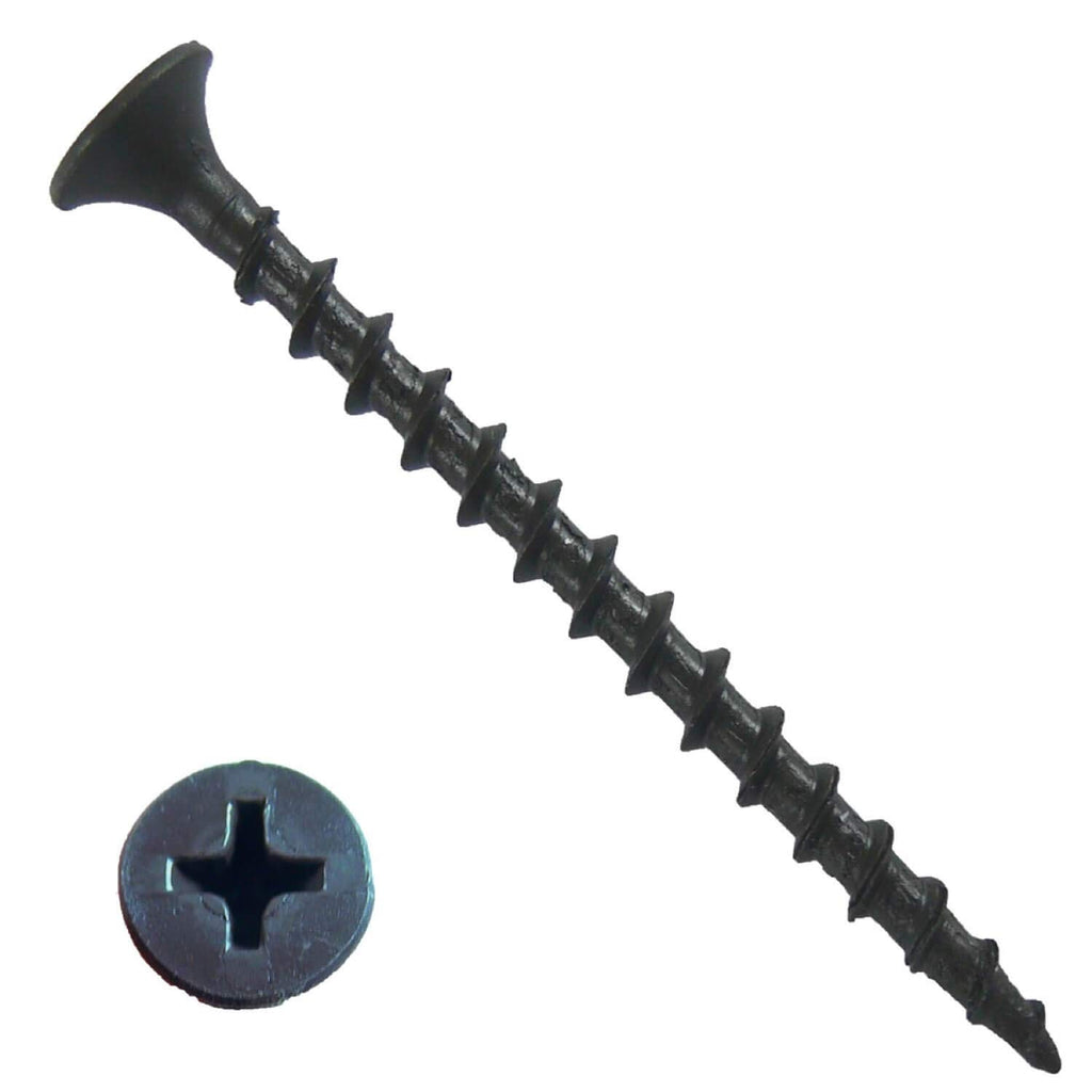 Gray Phosphate Drywall Screws: #6 x 2 COARSE Thread Drywall, Gypsum Board, Sheetrock, Plasterboard Screws. Use for Low Cost, All Purpose Wood Screws ~3,300 Screws