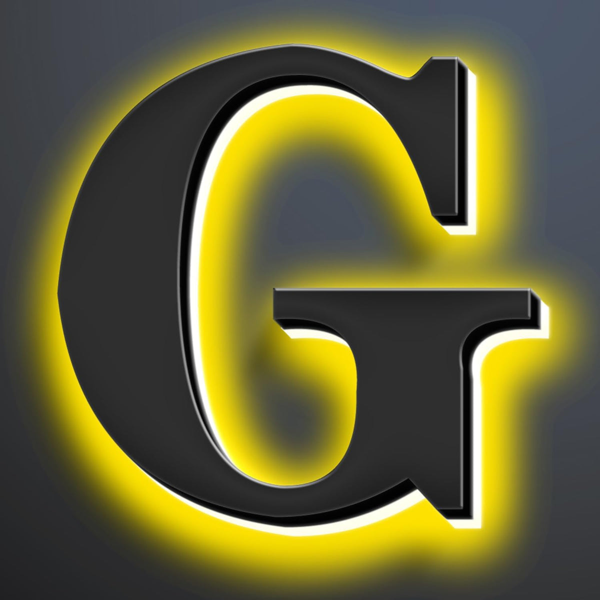 Backlit LED House Numbers 18 Inch, Waterproof Stainless Steel, Illuminated Home Address Numbers, Lighted House Numbers, Modern Metal Address Numbers With LED Lights,G