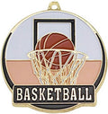 Basketball Sports Medals, Award Medals Hoops Medallion Gold Medals - Multiple Options in Quantities 1-50 -Custom Neckbands