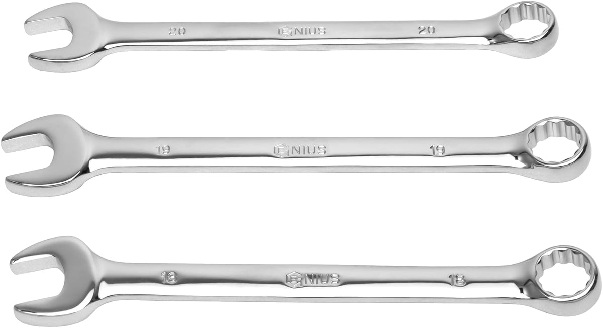 GENIUS TOOLS 44PC Metric Complete Wrench Set - MS-044M