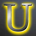 Illuminated LED House Numbers 20', Modern Upscale Look, Backlit LED Illuminated Home Address Number, Stainless Steel Hand-Polished For Lighted House Address Signs,U