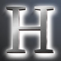 Backlit LED Illuminated House Address Numbers 20', Lighted House Numbers For A Safe And Modern, Large Modern Illuminated Address Numbers For Outside Street Yard,H